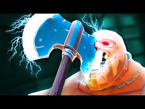 THOR'S STORMBREAKER IN GORN! - Magical TOMES Mod - Modded GORN VR - HTC Vive Pro Gameplay