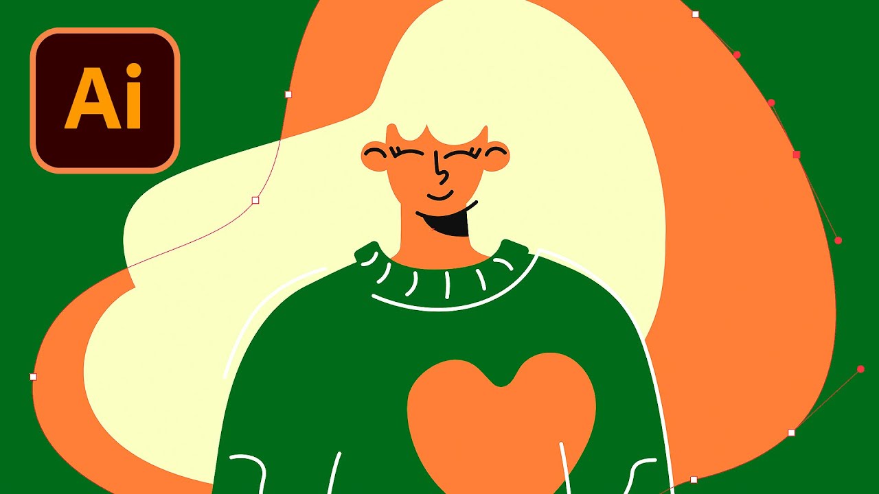 Flat Character Design: Illustrator Tutorial (5 Steps)