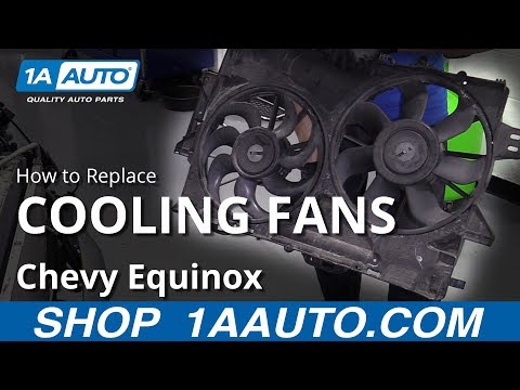 How to Replace Radiator Fans 10-17 Chevy Equinox