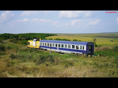 [4K] CFR Calatori LDH 82-0615-8 with Regio 5563, Botosani - Suceava [September, 2021]