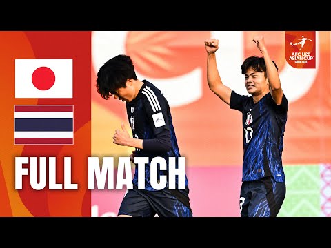Japan vs. Thailand | Full Match | AFC U20 Asian Cup™ China 2025