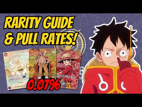 One Piece TCG Rarities & Pull Rates | Complete Guide (Updated 2026)