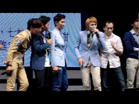 [FANCAM] 110630 ZEA HK Asia Tour - Heechul's Cantonese Tongue Twister