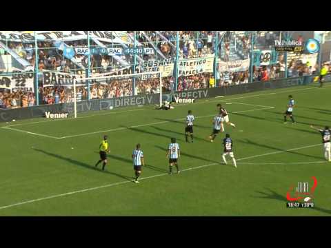 GOL DE GRAZZINI - ATLETICO RAFAELA 3 RACING 0 - FECHA 1 (10 02 2013)