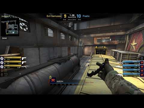 Jackinho vs Evil Geniuses - de_train - CT by demtovideo
