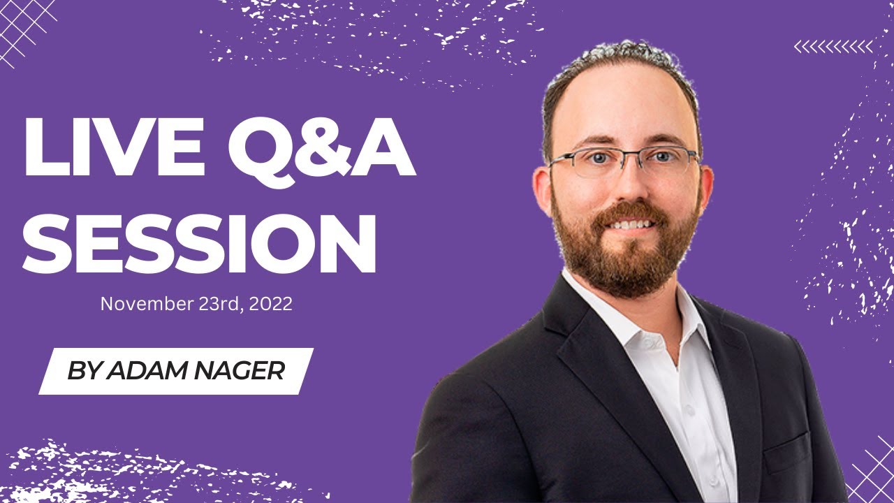 Live Q&A - November 23rd, 2022