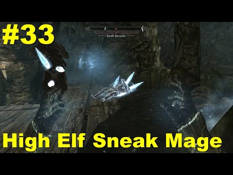 Skyrim High Elf Sneak Mage on Legendary Difficulty - 33