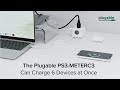 The Plugable PS3-METERC3 Can Charge 6 Devices at Once