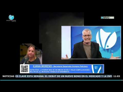 INTENSAS LLUVIAS EN FELICIANO, ENTRE RIOS