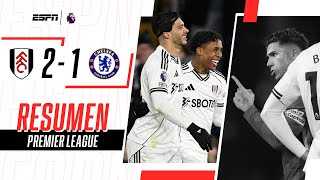DURA DERROTA DE LOS BLUES DE ENZO Y MOI ANTE FULHAM EN LONDRES | Fulham 2-1 Chelsea | RESUMEN