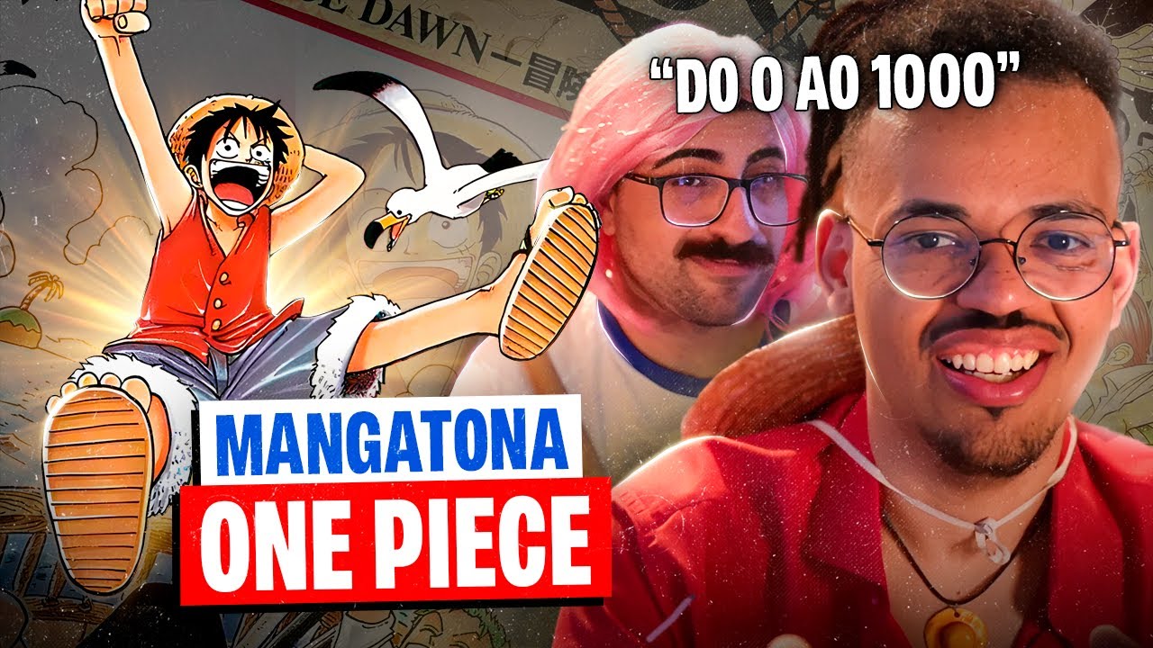 LENDO ONE PIECE DESDE O COMEÇO?! MARATONA 0 AO 1000! 🏴‍☠️