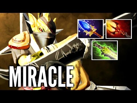 Miracle- Bounty Hunter Scepter and Dagon Roaming Nuker 7.00 MMR Gameplay Dota 2