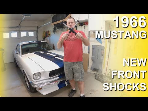 How to install the Front Shocks in a 1966 Mustang