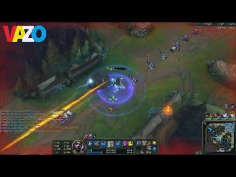Amazing Trinity Force Ekko 1v3 (League of Legends)