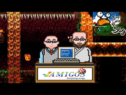 Tiny Little Slug Review | Commodore Amiga | Amigos: Everything Amiga Podcast 262