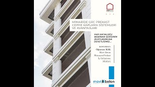 Yapı Kataloğu Webinarları -29- Mavi Beton | GRC Prekast Cephe Kaplama 