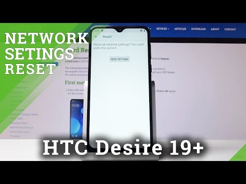 How to Reset Network in HTC Desire 19+ – Restore Communication Settings