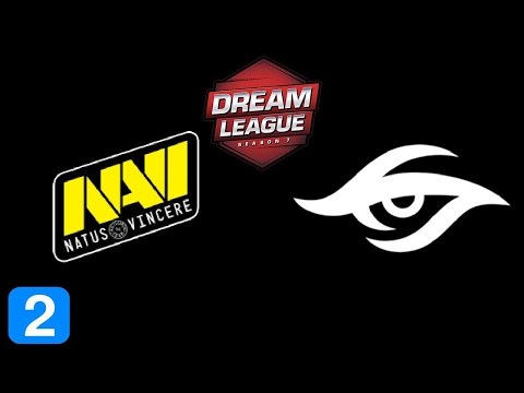 Navi vs Secret Game 2  DreamLeague season 7 Highlights Dota 2