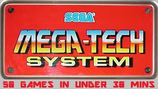 50 Sega Mega Tech Games In Under 30 Minutes