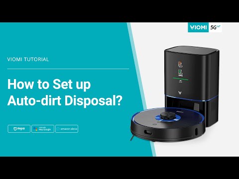 Viomi Robot Vacuum-mop - How to Set up Auto dirt Disposal on Mijia