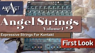 Video thumbnail for Angel Strings from Auddict | Expressive String Library For Kontakt | First Look by Simeon Amburgey