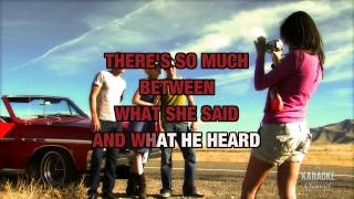 She Said, He Heard : Suzy Bogguss | Karaoke with Lyrics