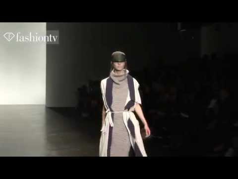 HAIZHEN WANG- Fall/Winter 2013-14 Collection - London Fashion Week