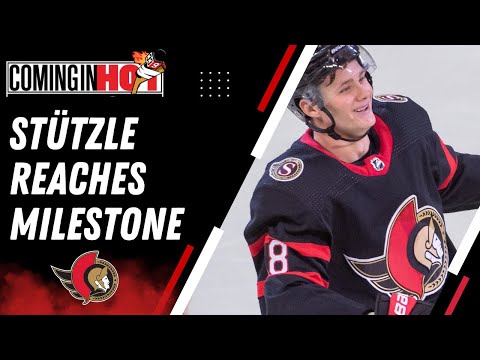 Tim Stützle Reaches Milestone : Ottawa Senators | Coming in Hot