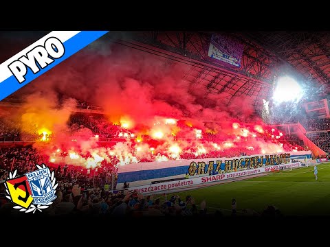 Lech - Jagiellonia 3:0 | Kibiców Lecha Poznań Piro - 100-Lecie Lech Poznań Pyro