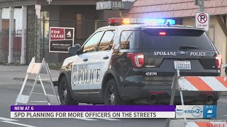 Here's an early look into the Spokane Police Department's plan to get more officers on the street