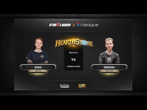 [EN] Xixo vs ThijsNL | SL i-League Hearthstone StarSeries Season 3 (29.05.2017)