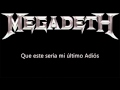 Megadeth 1000 Times GoodBye Subtitulado Al ...