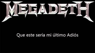 Megadeth   1000 Times GoodBye Subtitulado Al Español