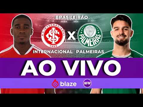 AO VIVO 🔴 PALMEIRAS X INTERNACIONAL AO VIVO COM IMAGENS DO ESTÚDIO | PALMEIRAS AO VIVO | INTER