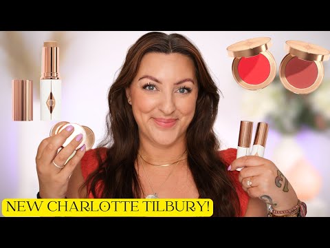 CHARLOTTE TILBURY UNREAL SKIN FOUNDATION STICKS & NEW CREAM BLUSHES!