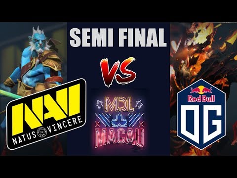 OG VS NAVI - SEMI FINAL - GAME 1 - BO3 - MDL Dota 2 Macau - HIGHLIGHTS!!