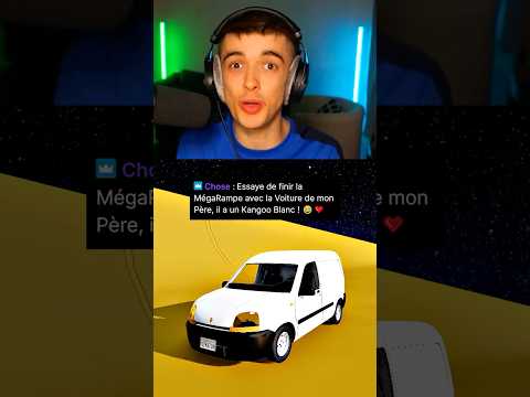 Finir la MégaRampe avec le KANGOO de son Père ! 😂💀 (BeamNG)