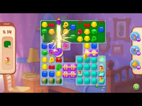 Homescapes Level 13521 - NO BOOSTERS 🏠 | SKILLGAMING ✔️