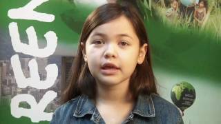 10-year old Ta'Kaiya says 'Protect our coast from oil spills'