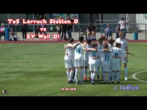 TuS Stetten D - SV Weil D1   1. Halbzeit  14.04.2018