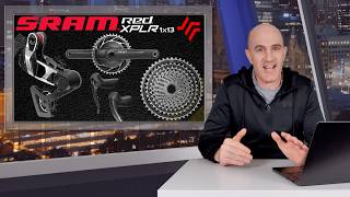 SRAM RED XPLR 13 Speed Gravel Groupset & NEW WIDE Zipp 303 Wheels!