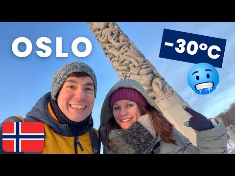 Our Weekend Trip to OSLO, NORWAY During Coldest EVER Temperatures