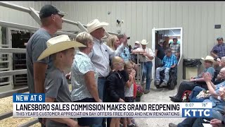 Lanesboro Sales Commission stakes grand reopening for customer appreciation day