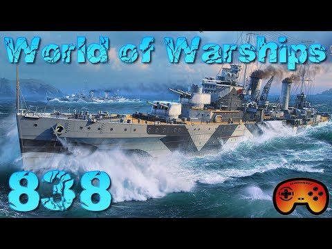 Gascogne im Hafen! ❤ #838 World of Warships - Gameplay German/Deutsch World of Warships48