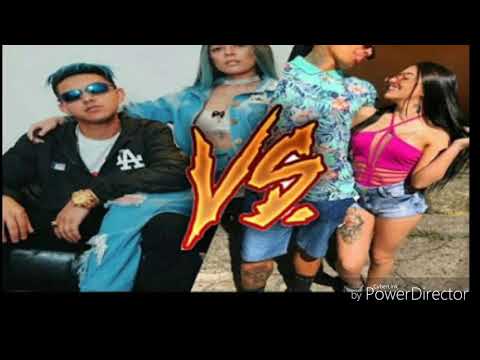 Mc Bella e  fioti vs mc mirela e Dinho alves