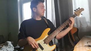 The Flower Kings - Black and White Bass Cover with Tab