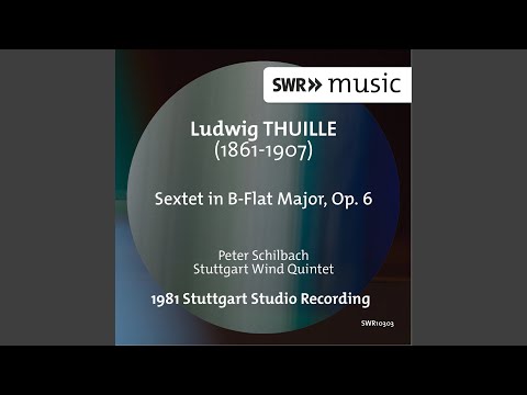 Sextet in B-Flat Major, Op. 6: I. Allegro moderato