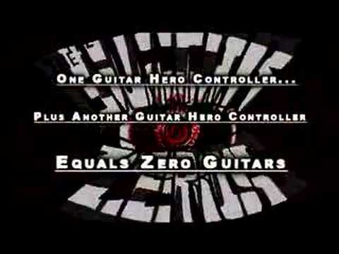 Guitar Hero controllers used to make live music