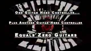 Guitar Hero controllers used to make live music