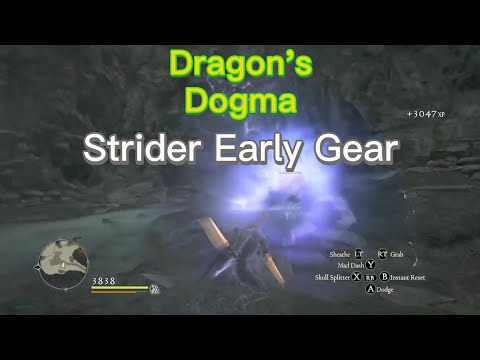 how to get strong as Strider early in Dragon's Dogma
